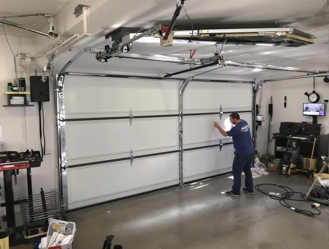 Professional garage door repair service by Port St. Lucie Garage Door Repair in Port St. Lucie