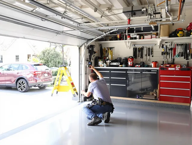 Local garage door repair service by Port St. Lucie Garage Door Repair in Port St. Lucie