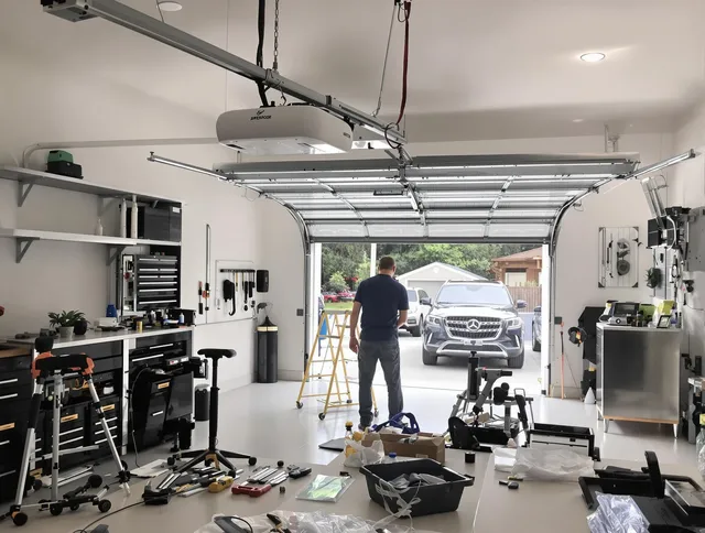 Garage door opener installation by Port St. Lucie Garage Door Repair in Port St. Lucie