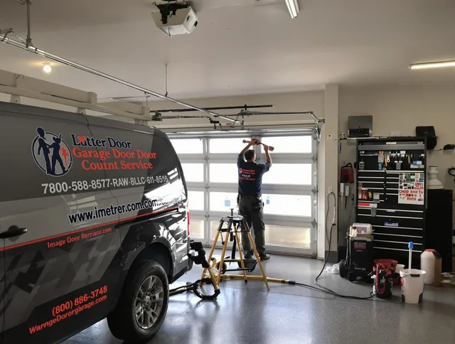 Port St. Lucie Garage Door Repair team performing same-day garage door repair in Port St. Lucie