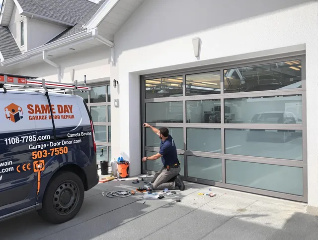 Same-day garage door repair service by Port St. Lucie Garage Door Repair in Port St. Lucie